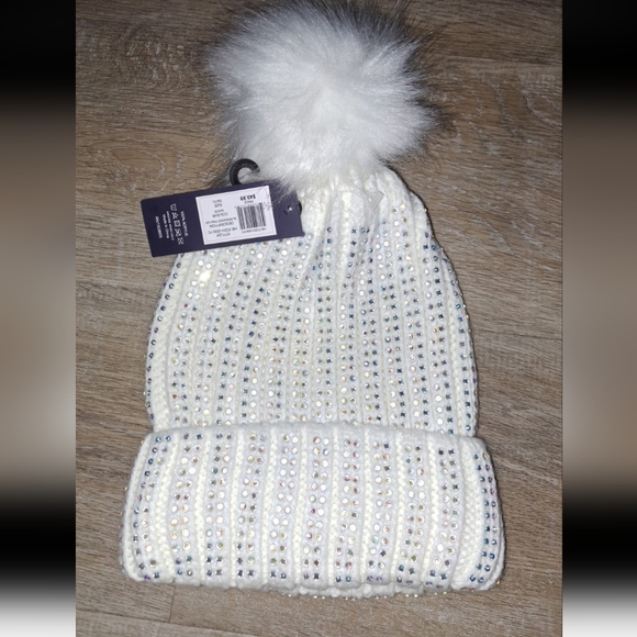 French Connection Accessories - 3/$50 White French Connection Beanie New